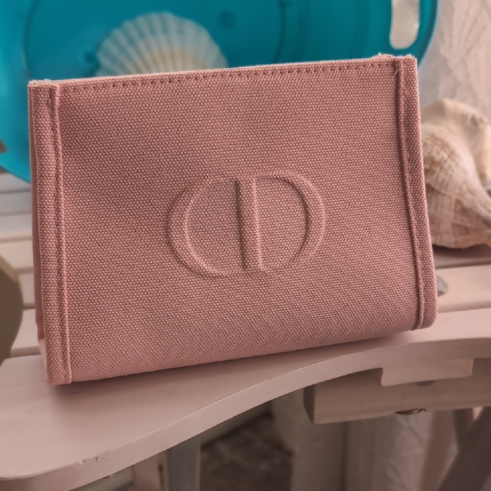 Dior Blush Canvas Cosmetic Pouch